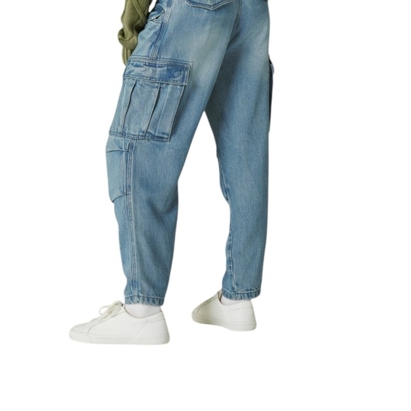 Lucky Brand Liquid Denim Luxe Cargo Jeans - Picture 2 of 14